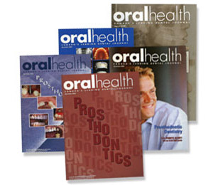 Dr. Glazer as seen in the Oral Health Magazine